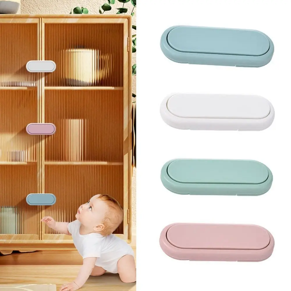 Cabinet Drawer Door Locks Protection Child Safety Lock Baby Anti-Pinch Hand Plastic Refrigerator Safety Buck Cabinet Drawer Door Locks Protection Child Safety Lock Baby Anti-Pinch Hand Plastic Refrigerator Safety Buck