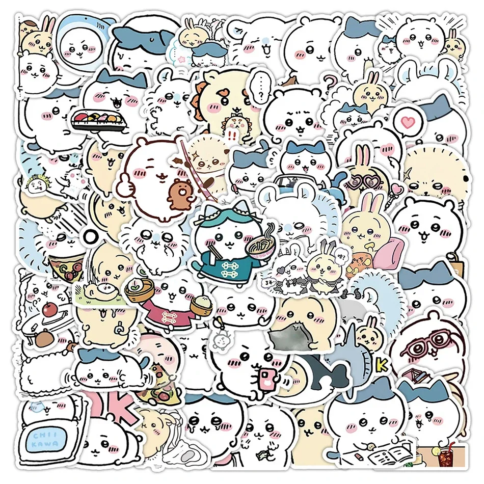 Kawaii Chiikawa Cute Cartoon Stickers Motorcycle Decals DIY for Water Cup Skateboard Car Kids Toys Sticker Gift Decoration Kawaii Chiikawa Cute Cartoon Stickers Motorcycle Decals DIY for Water Cup Skateboard Car Kids Toys Sticker Gift Decoration