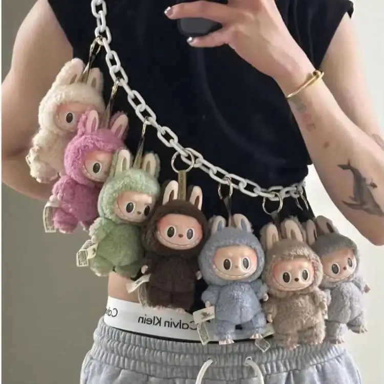 Labubu Monsters Dolls Toys Full Set Collectible 1:1 Replica Model Cute Have A Seat Keychain Backpack Pendant High Quality Gifts Labubu Monsters Dolls Toys Full Set Collectible 1:1 Replica Model Cute Have A Seat Keychain Backpack Pendant High Quality Gifts