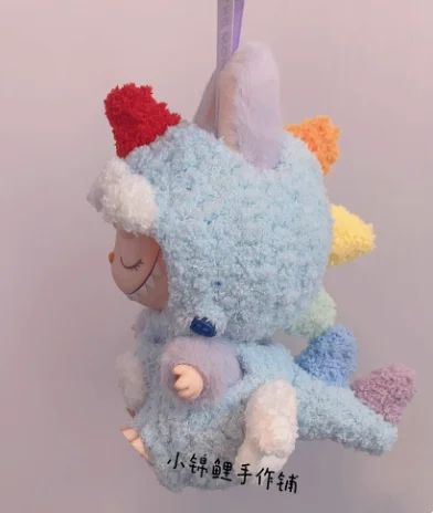 Popmart Labubu 2nd Generation Sitting Party Doll Clothes Handmade Art Weaving Toys Anime Cute Labubu Surrounding Popmart Labubu 2nd Generation Sitting Party Doll Clothes Handmade Art Weaving Toys Anime Cute Labubu Surrounding