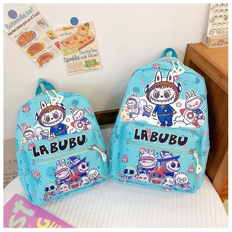 New Large Capacity Labubu Kindergarten Bag Children's Backpack Cartoon Cute Primary School Backpack Shoulder Bag New Large Capacity Labubu Kindergarten Bag Children's Backpack Cartoon Cute Primary School Backpack Shoulder Bag