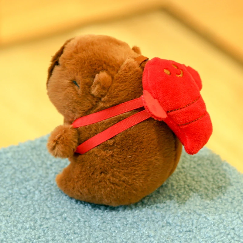 Cartoon Capybara Plush Keychain Bag Pendant Hanging Decoration Cute Stuffed Doll Toy Desktop Doll Ornament Car Keyring Kids Gift Cartoon Capybara Plush Keychain Bag Pendant Hanging Decoration Cute Stuffed Doll Toy Desktop Doll Ornament Car Keyring Kids Gift