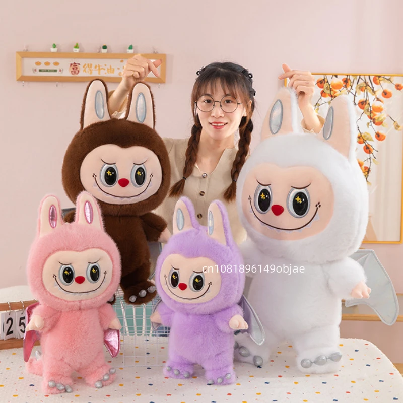80cm Big Size Labubu Cartoon Anime plush stuffed doll Kawaii Kids Pillow Peluche Toy Room Decoration Plushies Holiday Gifts 80cm Big Size Labubu Cartoon Anime plush stuffed doll Kawaii Kids Pillow Peluche Toy Room Decoration Plushies Holiday Gifts