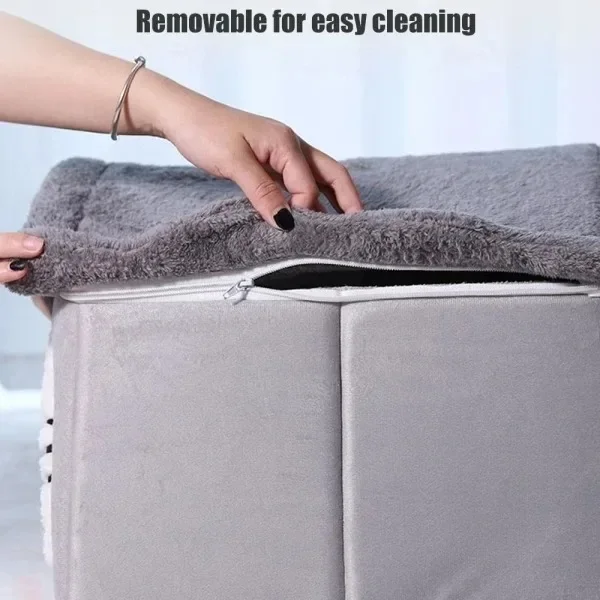 Indoor Warm Dog House Soft Pet Bed Tent House Dog Kennel Cat Bed Removable and Washable Cushion Suitable Four Season Universal Indoor Warm Dog House Soft Pet Bed Tent House Dog Kennel Cat Bed Removable and Washable Cushion Suitable Four Season Universal