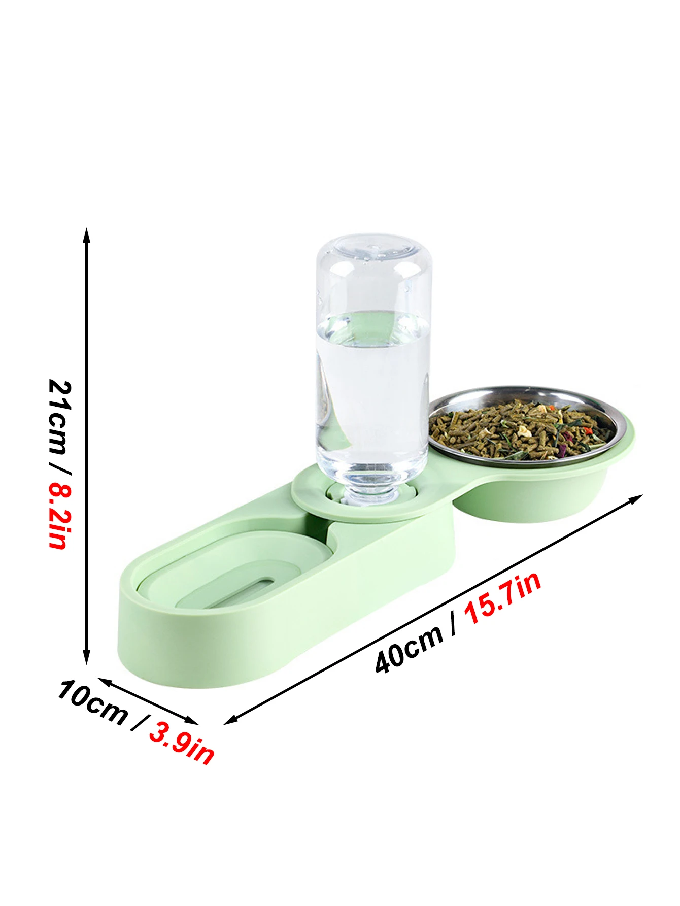Pet Rabbit Chinchilla Guinea Pig Food Bowl Auto Feeder All-in-One Splice Food Bowl Drinking Fountain Raised Standing Dish Bowl Pet Rabbit Chinchilla Guinea Pig Food Bowl Auto Feeder All-in-One Splice Food Bowl Drinking Fountain Raised Standing Dish Bowl