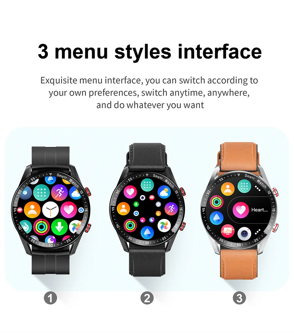 2024 New Bluetooth Call Smart Watch Men 360*360 HD Display Heart Rate Fitness Tracker ECG+PPG Business Smartwatches For Huawei 2024 New Bluetooth Call Smart Watch Men 360*360 HD Display Heart Rate Fitness Tracker ECG+PPG Business Smartwatches For Huawei