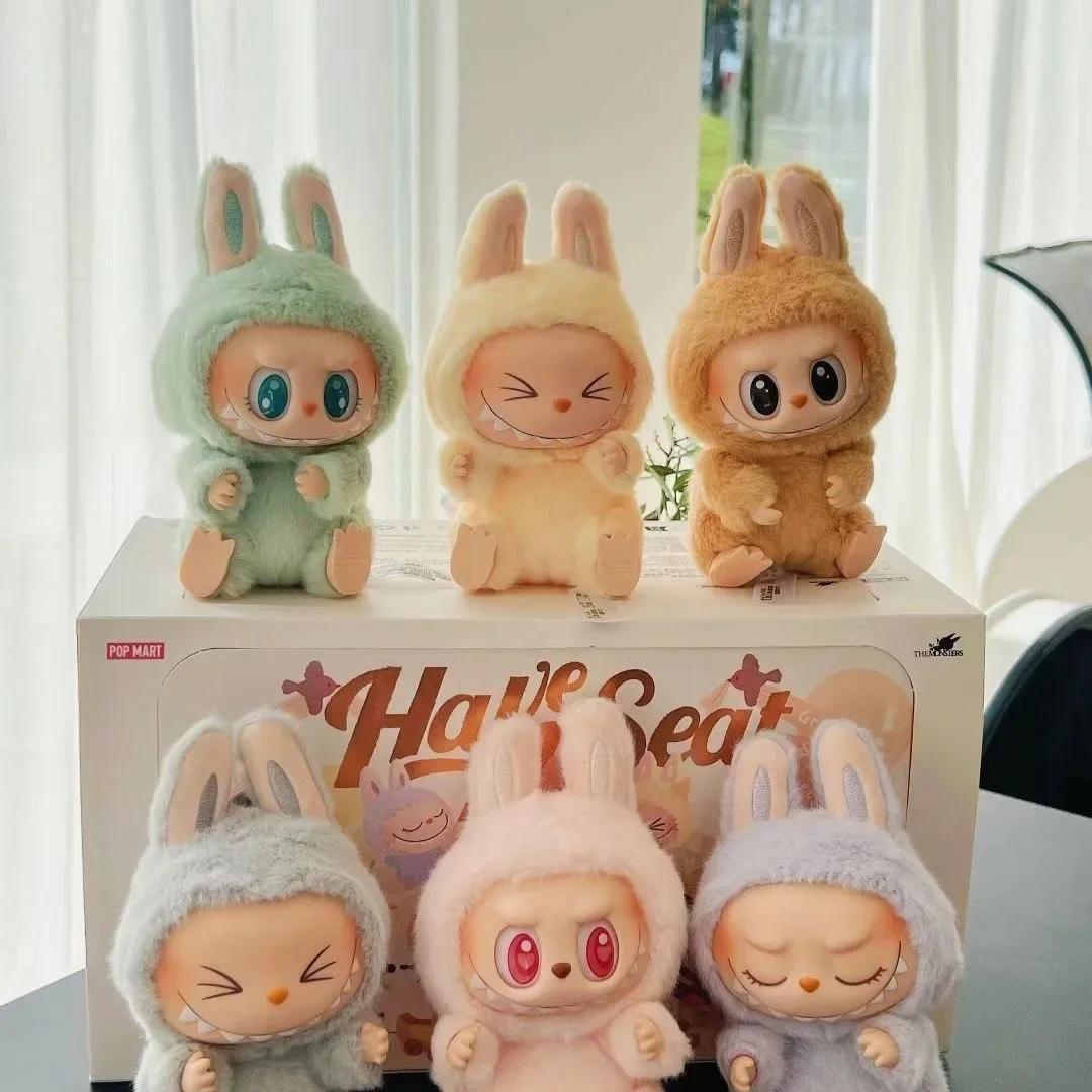 Labubu The Monsters V3 Series Blind Plush Box, Vinyl Base Toy, Animated Characters, Mysterious Surprise Box, Keychain, Infant Labubu The Monsters V3 Series Blind Plush Box, Vinyl Base Toy, Animated Characters, Mysterious Surprise Box, Keychain, Infant