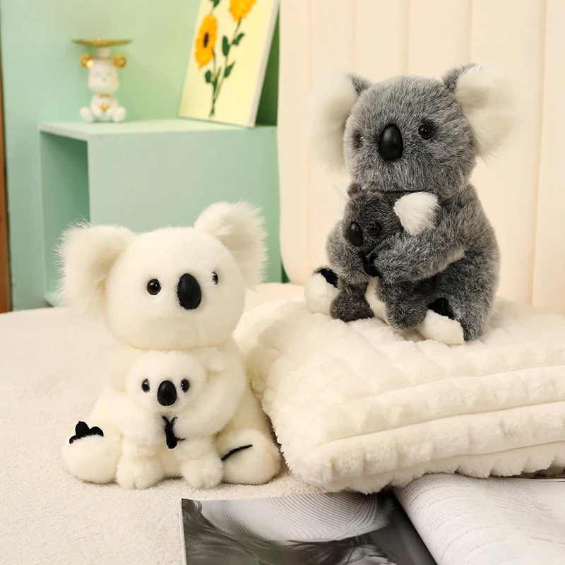 Lovely Australia Koala Plush Toys Furry Koala Bear Plush Dolls Stuffed Soft Animal Pillow for Friend Birthday Christmas Gift Lovely Australia Koala Plush Toys Furry Koala Bear Plush Dolls Stuffed Soft Animal Pillow for Friend Birthday Christmas Gift