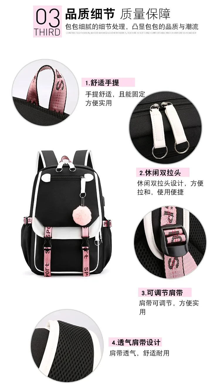 Labubu Anime Backpack Cosplay Unisex Students School Bag Cartoon Bookbag Laptop Travel Rucksack Outdoor Bag Labubu Anime Backpack Cosplay Unisex Students School Bag Cartoon Bookbag Laptop Travel Rucksack Outdoor Bag