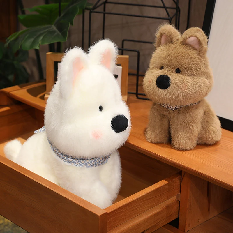 1Pc 25/35/45CM Cute Plush West Highland Dog Plush Toy White Terrier Dolls Stuffed Soft Dog Pillow Kawaii Toy for Birthday Xmas 1Pc 25/35/45CM Cute Plush West Highland Dog Plush Toy White Terrier Dolls Stuffed Soft Dog Pillow Kawaii Toy for Birthday Xmas