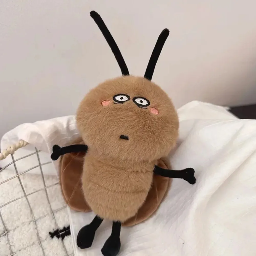 Creative Cockroach Doll Cute Funny Plush Toys Funny Cockroaches Birthday Present Pendant Home Decoration