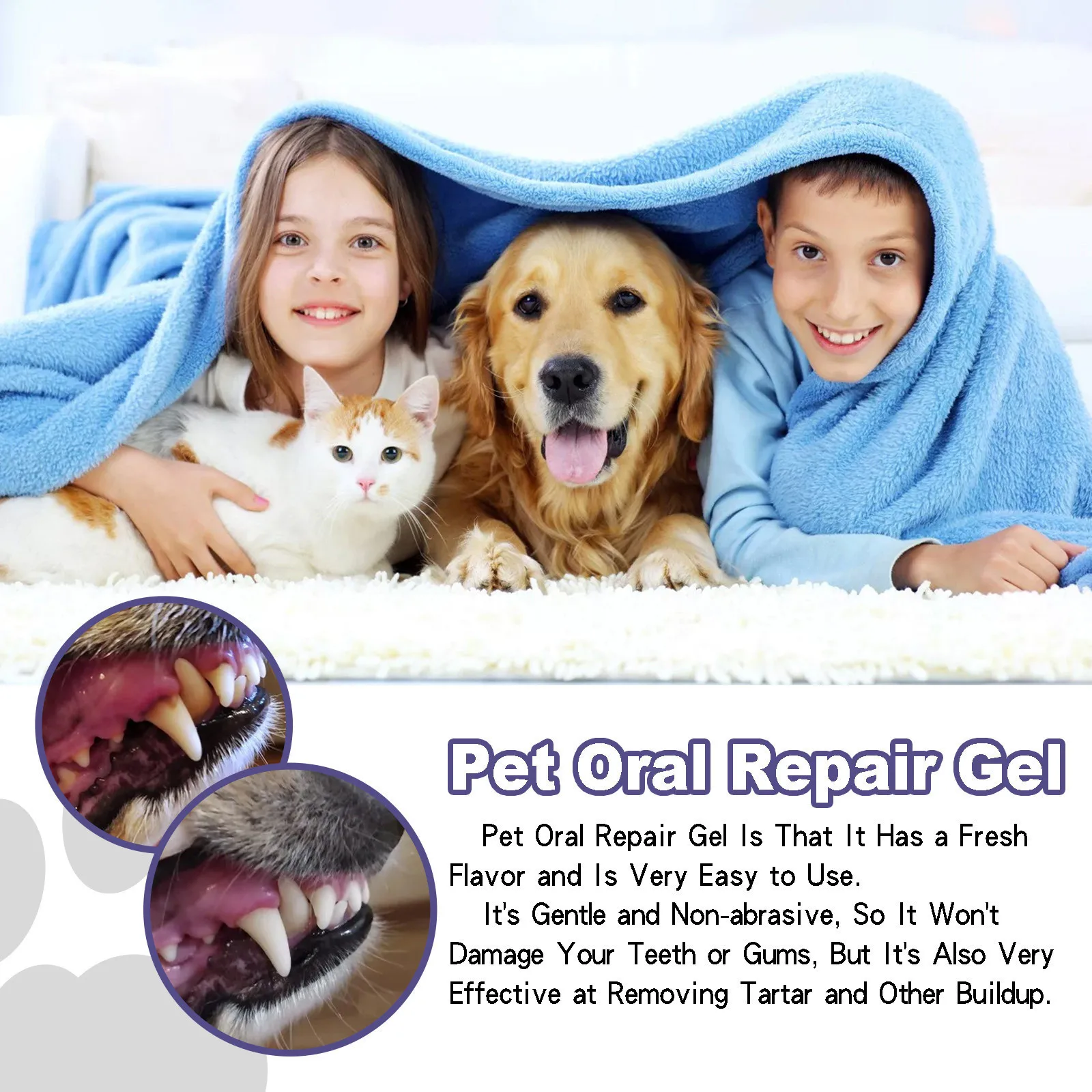 3ml Pet Oral Gel Cleaning Dog Cat Teeth, Bad Breath, For Tartar, No Need To Brush Teeth, Pet Breath Freshener Gel Care Cleaner 3ml Pet Oral Gel Cleaning Dog Cat Teeth, Bad Breath, For Tartar, No Need To Brush Teeth, Pet Breath Freshener Gel Care Cleaner