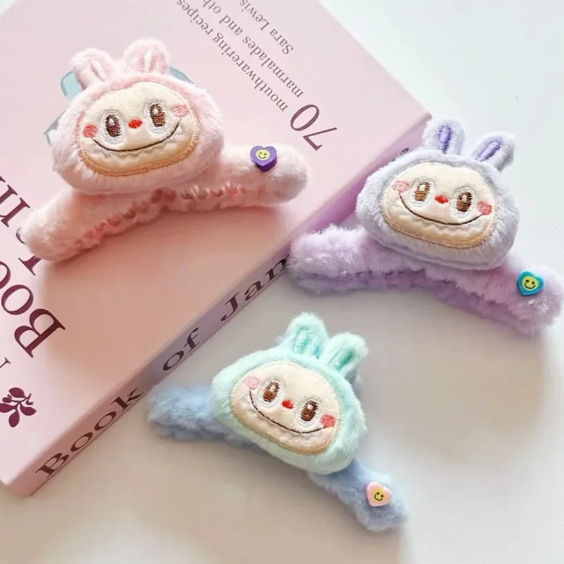 Labubu Hair Clip for Women Anime Cartoon Cute Doll Hair Accessories Girls Fashion Kawaii Hairband Ponytail Clips Friends Gifts Labubu Hair Clip for Women Anime Cartoon Cute Doll Hair Accessories Girls Fashion Kawaii Hairband Ponytail Clips Friends Gifts