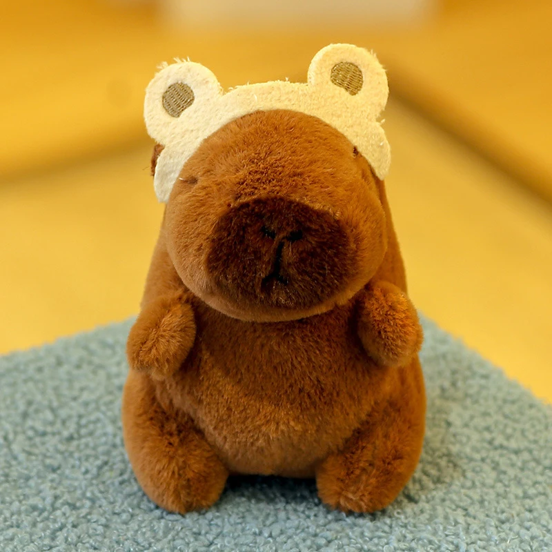 Cartoon Capybara Plush Keychain Bag Pendant Hanging Decoration Cute Stuffed Doll Toy Desktop Doll Ornament Car Keyring Kids Gift Cartoon Capybara Plush Keychain Bag Pendant Hanging Decoration Cute Stuffed Doll Toy Desktop Doll Ornament Car Keyring Kids Gift