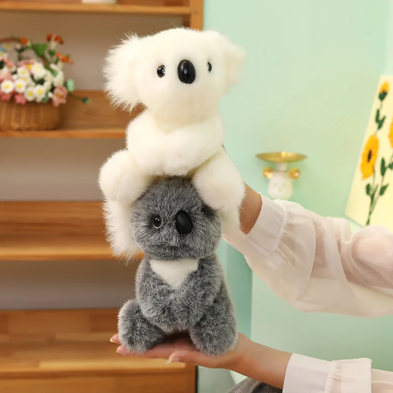 Lovely Australia Koala Plush Toys Furry Koala Bear Plush Dolls Stuffed Soft Animal Pillow for Friend Birthday Christmas Gift Lovely Australia Koala Plush Toys Furry Koala Bear Plush Dolls Stuffed Soft Animal Pillow for Friend Birthday Christmas Gift