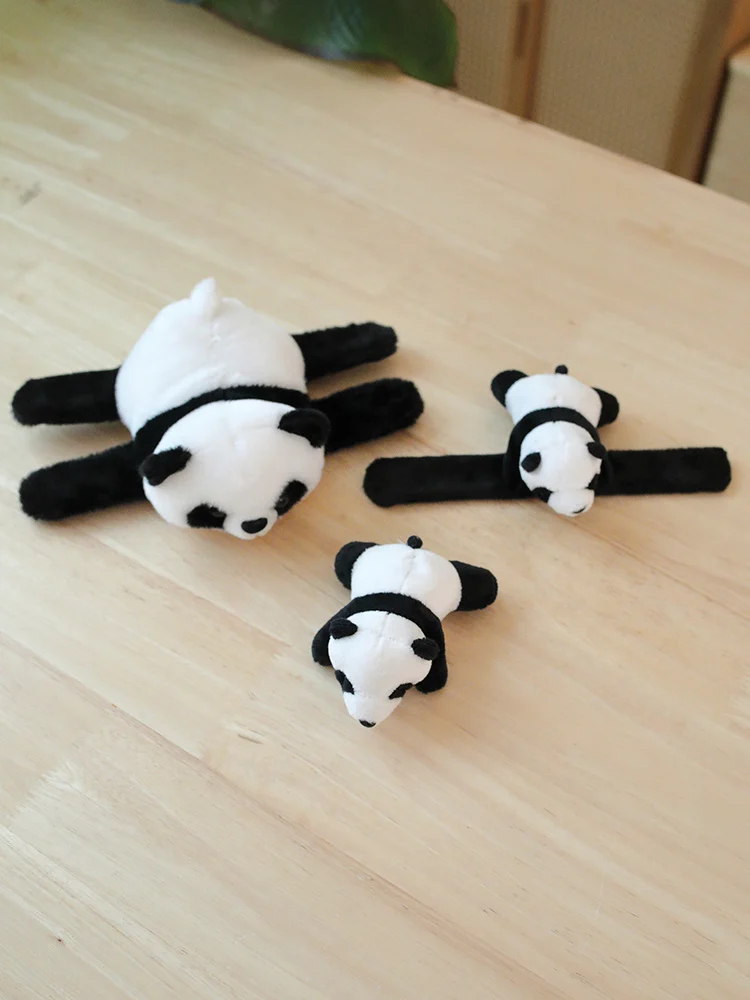1pc Kawaii Animal Slap Snap Wrap Wristband Bracelet Panda Plush Hand Ring Wristband For Kids Toys Birthday Elegant Present 1pc Kawaii Animal Slap Snap Wrap Wristband Bracelet Panda Plush Hand Ring Wristband For Kids Toys Birthday Elegant Present