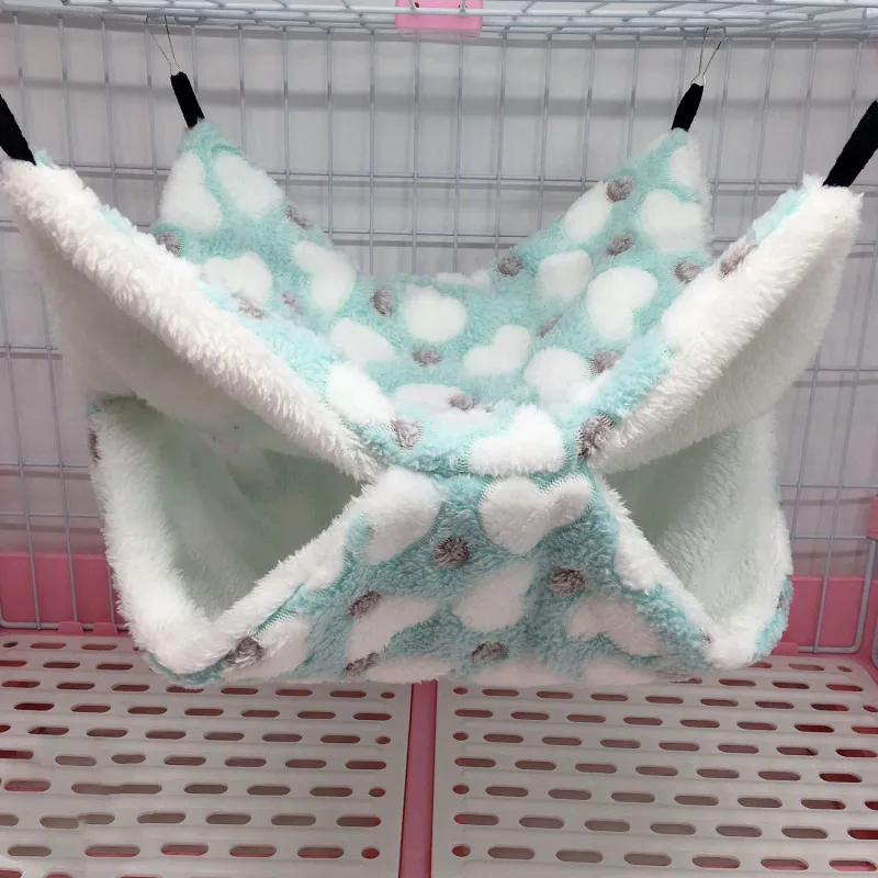 Double Layered Hamster Cage Sleeping Hammock Print Guinea Pig Clothes Bed Rodent Hammock Chinchilla Cage Little House Double Layered Hamster Cage Sleeping Hammock Print Guinea Pig Clothes Bed Rodent Hammock Chinchilla Cage Little House