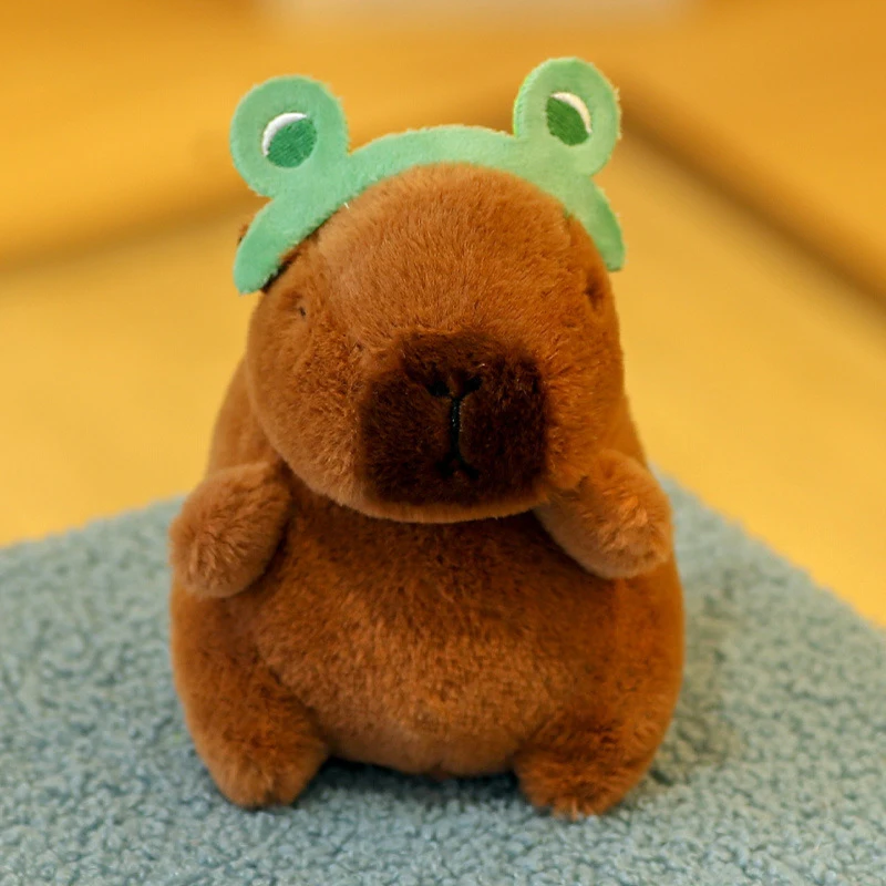 Cartoon Capybara Plush Keychain Bag Pendant Hanging Decoration Cute Stuffed Doll Toy Desktop Doll Ornament Car Keyring Kids Gift Cartoon Capybara Plush Keychain Bag Pendant Hanging Decoration Cute Stuffed Doll Toy Desktop Doll Ornament Car Keyring Kids Gift