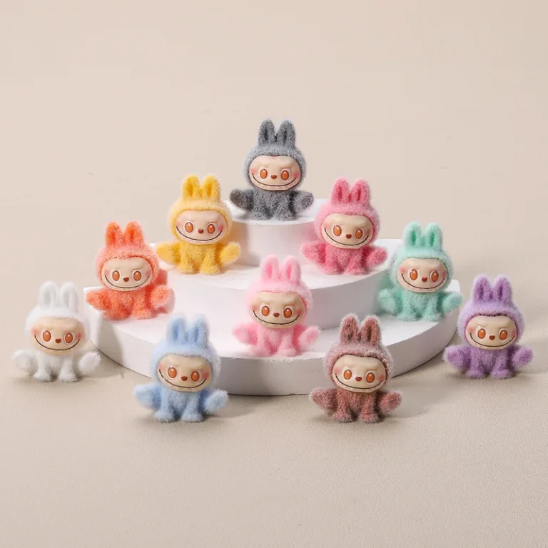 10pcs Hot Selling New Macaron Random Cute Mini Doll Tide Play Handwork Combination Sweet Model Decoration Blind Bag Pendant