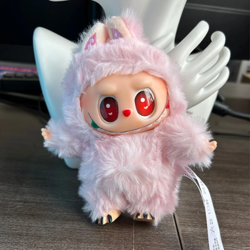 Labubu The Monsters V3 Series Blind Teddy Box, Vinyl Base Toy, Animated Characters, Mysterious Surprise Box, Keychain, Children'