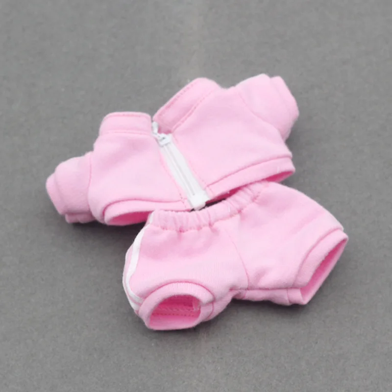 Fashion Sports Clothing for 15/17cm Labubu Doll Peaked Cap Suit Ropa Labubu Outfit Accessories