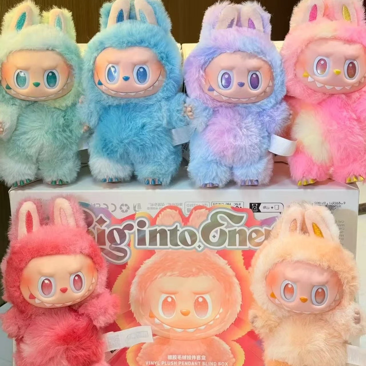 Labubu V3 Blind Box The Monsters Big Into Energy Series Blind Box Vinyl Plush Doll Pendant KeyChain Gradient Color Surprise Gift Labubu V3 Blind Box The Monsters Big Into Energy Series Blind Box Vinyl Plush Doll Pendant KeyChain Gradient Color Surprise Gift