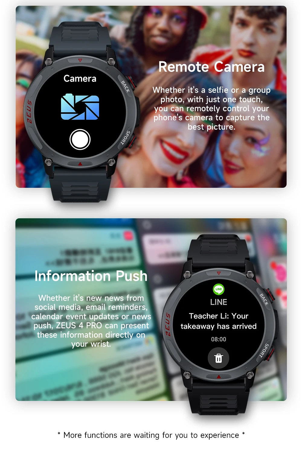 LOKMAT ZEUS 4 PRO Smart Watch 1.43 Amoled Round Screen BT Calls Smartwatches Fitness Tracker Heart Rate Monitor for Smart Phone
