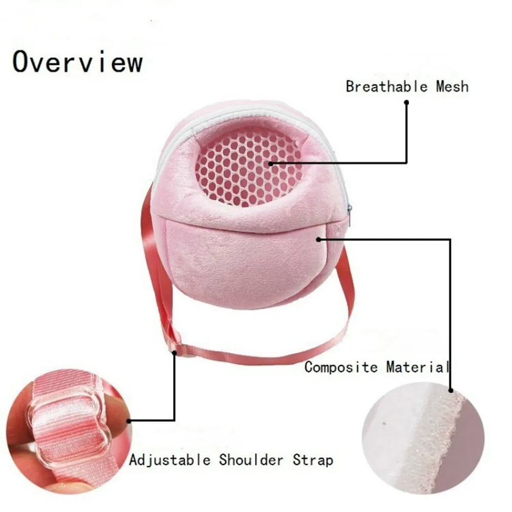 Hamster Travel Carrier Bag Chinchilla Guinea Pig Bunny Breathable Carrier Cage Warm Soft Travel Walking Small Animal Carrier Hamster Travel Carrier Bag Chinchilla Guinea Pig Bunny Breathable Carrier Cage Warm Soft Travel Walking Small Animal Carrier