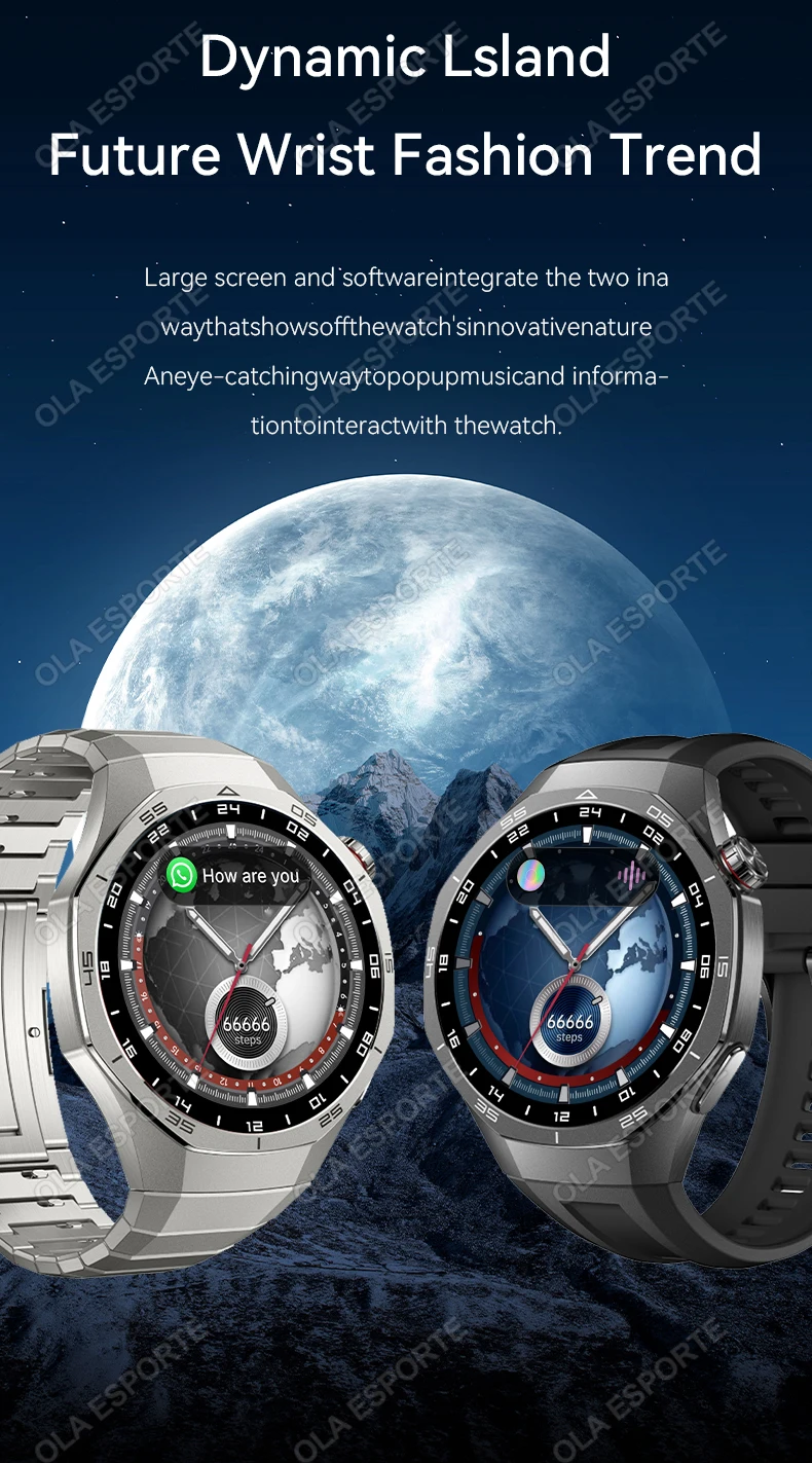 Watch 5 Pro Smart Watch for Huawei GT 5 Pro Smartwatch Gift Sport Watches Men Women Bluetooth Phone Call WristWatch GPS Band NEW Watch 5 Pro Smart Watch for Huawei GT 5 Pro Smartwatch Gift Sport Watches Men Women Bluetooth Phone Call WristWatch GPS Band NEW