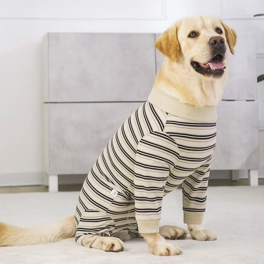 Pet Dog Jumpsuit Full Cover Dog Recovery Suit After Surgery Anti Shedding Bodysuit Pet Claming Pajamas Small Medium Large Dog