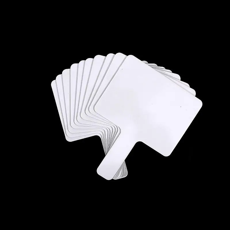 10Pcs Dry Erase Answer Paddles Handheld Double Sided Paddle Mini White Boards Small White Board Dry Erase Signs Auction Paddl 10Pcs Dry Erase Answer Paddles Handheld Double Sided Paddle Mini White Boards Small White Board Dry Erase Signs Auction Paddl