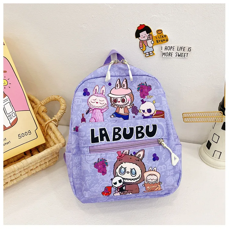 New Large Capacity Labubu Kindergarten Bag Children's Backpack Cartoon Cute Primary School Backpack Shoulder Bag New Large Capacity Labubu Kindergarten Bag Children's Backpack Cartoon Cute Primary School Backpack Shoulder Bag