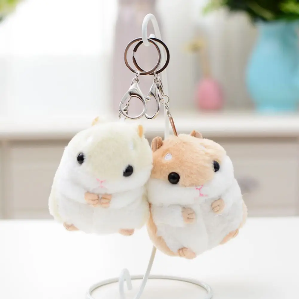 Plush Toys Animal Children toys key chain Stuffed 10cm Hamster pendant Kawaii Dolls Kids Child Christmas Gifts bag Doll For baby Plush Toys Animal Children toys key chain Stuffed 10cm Hamster pendant Kawaii Dolls Kids Child Christmas Gifts bag Doll For baby
