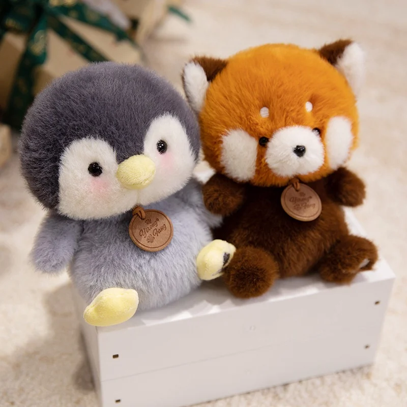 Cute Sitting Animals Red Panda Fox Sloth Cat Soft Plush Dolls Stuffed Capybara Pig Plushie Baby Toys Gifts For Children Cute Sitting Animals Red Panda Fox Sloth Cat Soft Plush Dolls Stuffed Capybara Pig Plushie Baby Toys Gifts For Children