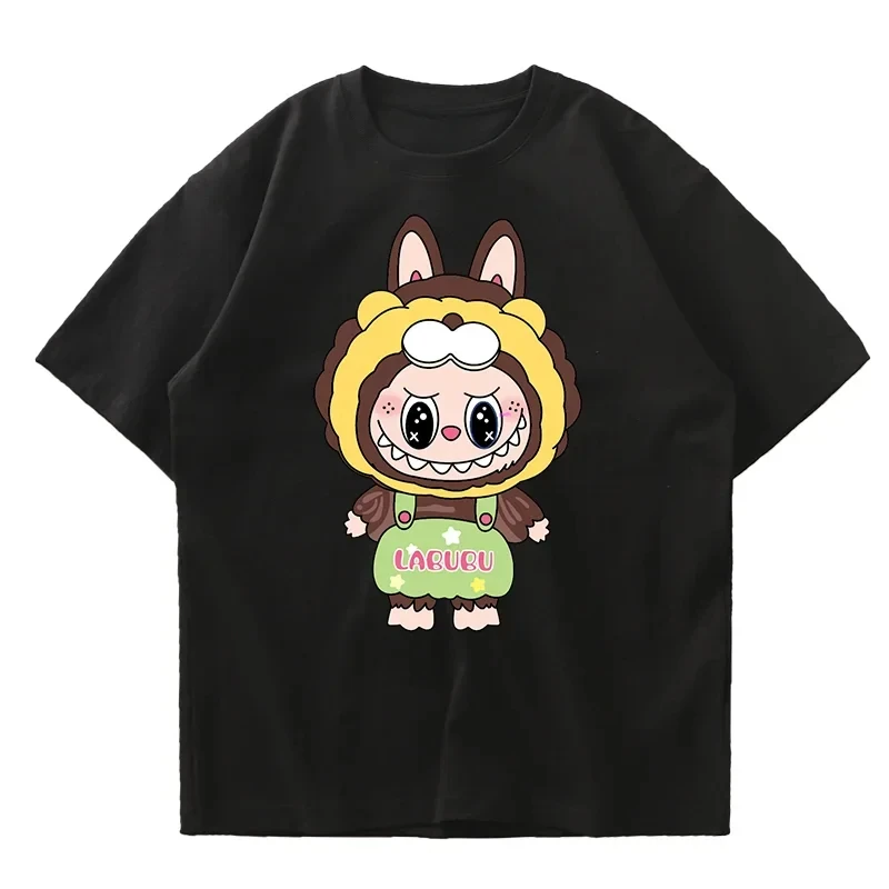 Anime LABUBU Print T Shirt Student Street Sports Casual T-shirt Graphic T Shirts Y2k Top Women Clothing Oversized T Shirt Anime LABUBU Print T Shirt Student Street Sports Casual T-shirt Graphic T Shirts Y2k Top Women Clothing Oversized T Shirt
