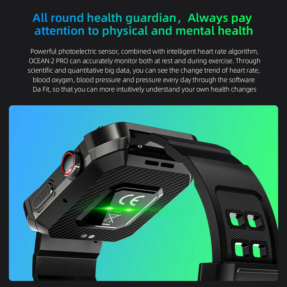 LOKMAT OCEAN 2 Pro Smart Watch Waterproof Bluetooth Calls Smartwatches 1.85 inch Touch Screen Heart Rate Monitor Fitness Tracker LOKMAT OCEAN 2 Pro Smart Watch Waterproof Bluetooth Calls Smartwatches 1.85 inch Touch Screen Heart Rate Monitor Fitness Tracker