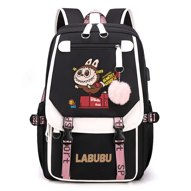 Labubu Anime Backpack Cosplay Unisex Students School Bag Cartoon Bookbag Laptop Travel Rucksack Outdoor Bag Labubu Anime Backpack Cosplay Unisex Students School Bag Cartoon Bookbag Laptop Travel Rucksack Outdoor Bag