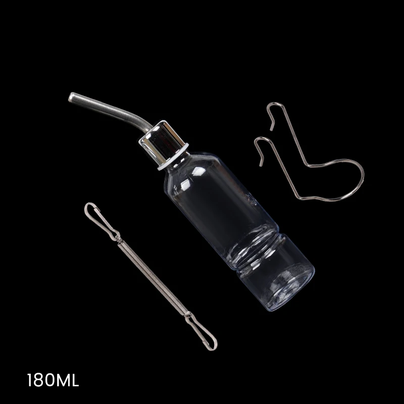 180/350/750ML Plastic Rabbit Drinking Bottle Hamster Cage Water Bottle Dispenser For Bunny Guinea Pig Squirrel Small Pet Feeder 180/350/750ML Plastic Rabbit Drinking Bottle Hamster Cage Water Bottle Dispenser For Bunny Guinea Pig Squirrel Small Pet Feeder