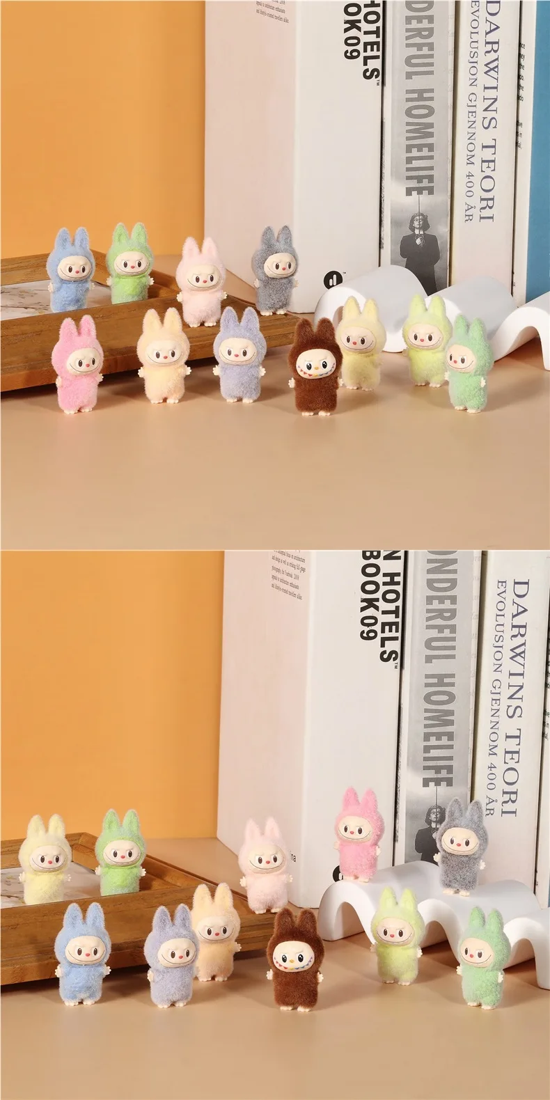 Labubu Mini Sitting Posture 4.3cm Plush Toy Desktop Exquisite Diy Ornament Creative Cartoon Handmade Mystery Box Peripheral Gift Labubu Mini Sitting Posture 4.3cm Plush Toy Desktop Exquisite Diy Ornament Creative Cartoon Handmade Mystery Box Peripheral Gift