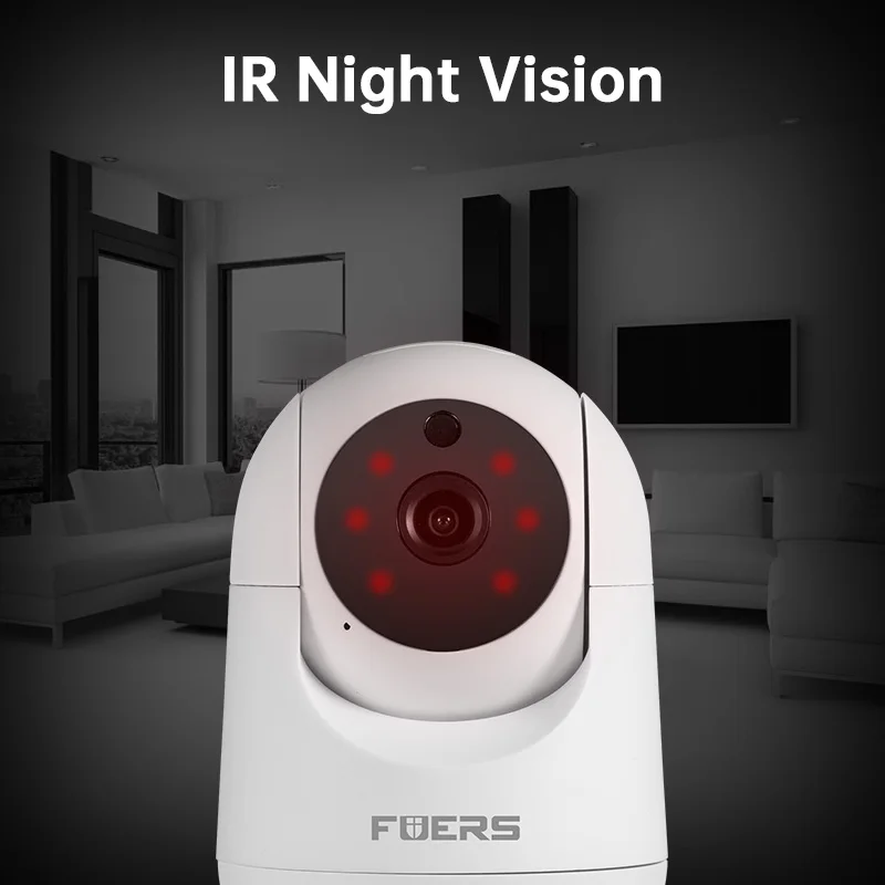 Fuers 5MP IP Camera Tuya Smart Home Indoor WiFi Wireless Surveillance Camera Automatic Tracking CCTV Security Baby Pet Monitor Fuers 5MP IP Camera Tuya Smart Home Indoor WiFi Wireless Surveillance Camera Automatic Tracking CCTV Security Baby Pet Monitor