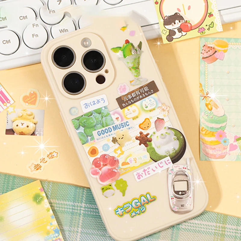 Mr. Paper 1Style 72Pcs/bag Good Mood Maker Cut Film Sticker Book DIY Handbook Scrapbook Phone Case Photo Frame Calendar Mr. Paper 1Style 72Pcs/bag Good Mood Maker Cut Film Sticker Book DIY Handbook Scrapbook Phone Case Photo Frame Calendar