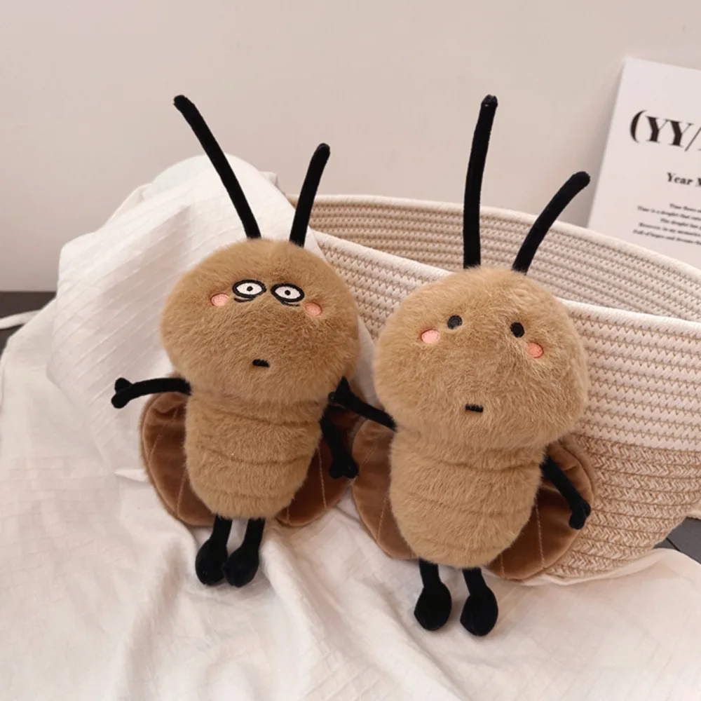 Creative Cockroach Doll Cute Funny Plush Toys Funny Cockroaches Birthday Present Pendant Home Decoration