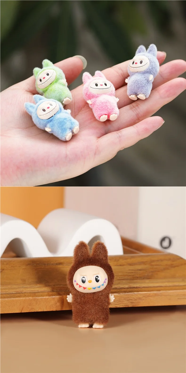 Labubu Mini Sitting Posture 4.3cm Plush Toy Desktop Exquisite Diy Ornament Creative Cartoon Handmade Mystery Box Peripheral Gift Labubu Mini Sitting Posture 4.3cm Plush Toy Desktop Exquisite Diy Ornament Creative Cartoon Handmade Mystery Box Peripheral Gift