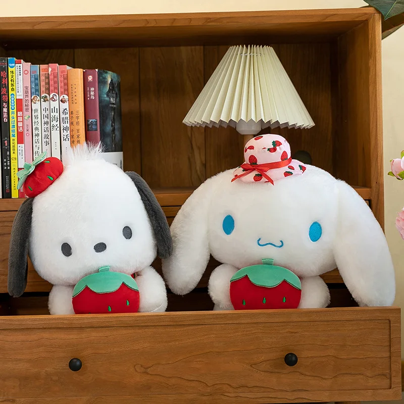 25cm Cute Melody Doll Sanrio Fresh Strawberry Cinnamoroll Dog Series Pochacco Plush Toys Dolls Pillow Gifts for Kids 25cm Cute Melody Doll Sanrio Fresh Strawberry Cinnamoroll Dog Series Pochacco Plush Toys Dolls Pillow Gifts for Kids