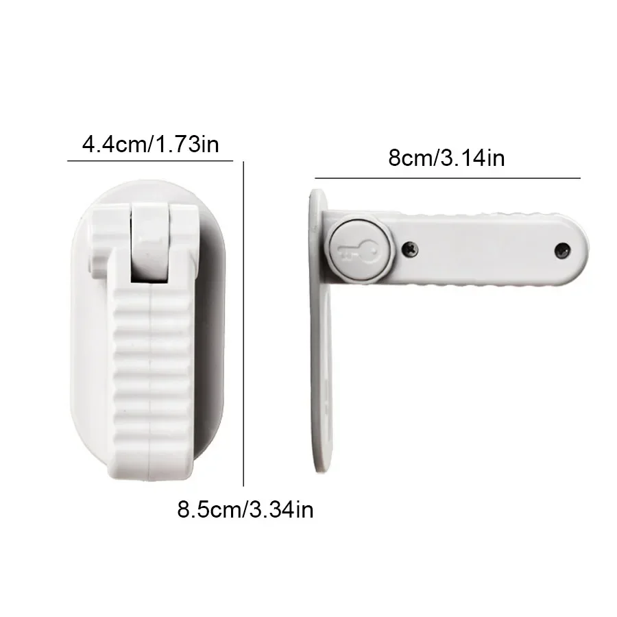 Door Lever Lock Universal Anti-open Handle Child Baby Safety Locks Punch-free Multifunction Hidden Button Buckle Safety Lock Door Lever Lock Universal Anti-open Handle Child Baby Safety Locks Punch-free Multifunction Hidden Button Buckle Safety Lock