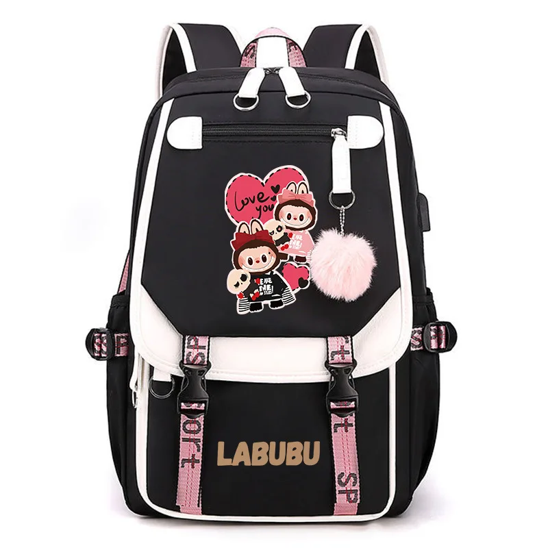 Labubu Anime Backpack Cosplay Unisex Students School Bag Cartoon Bookbag Laptop Travel Rucksack Outdoor Bag Labubu Anime Backpack Cosplay Unisex Students School Bag Cartoon Bookbag Laptop Travel Rucksack Outdoor Bag