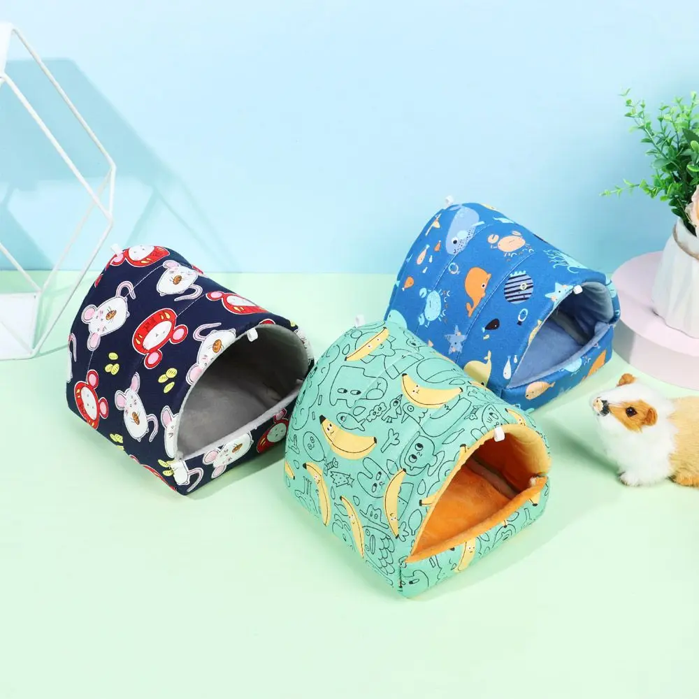 Fashion Rabbit Squirrel Winter Mini Cage Guinea Pig Nest Warm Mat Small Animal Sleeping Bed Hamster House Fashion Rabbit Squirrel Winter Mini Cage Guinea Pig Nest Warm Mat Small Animal Sleeping Bed Hamster House
