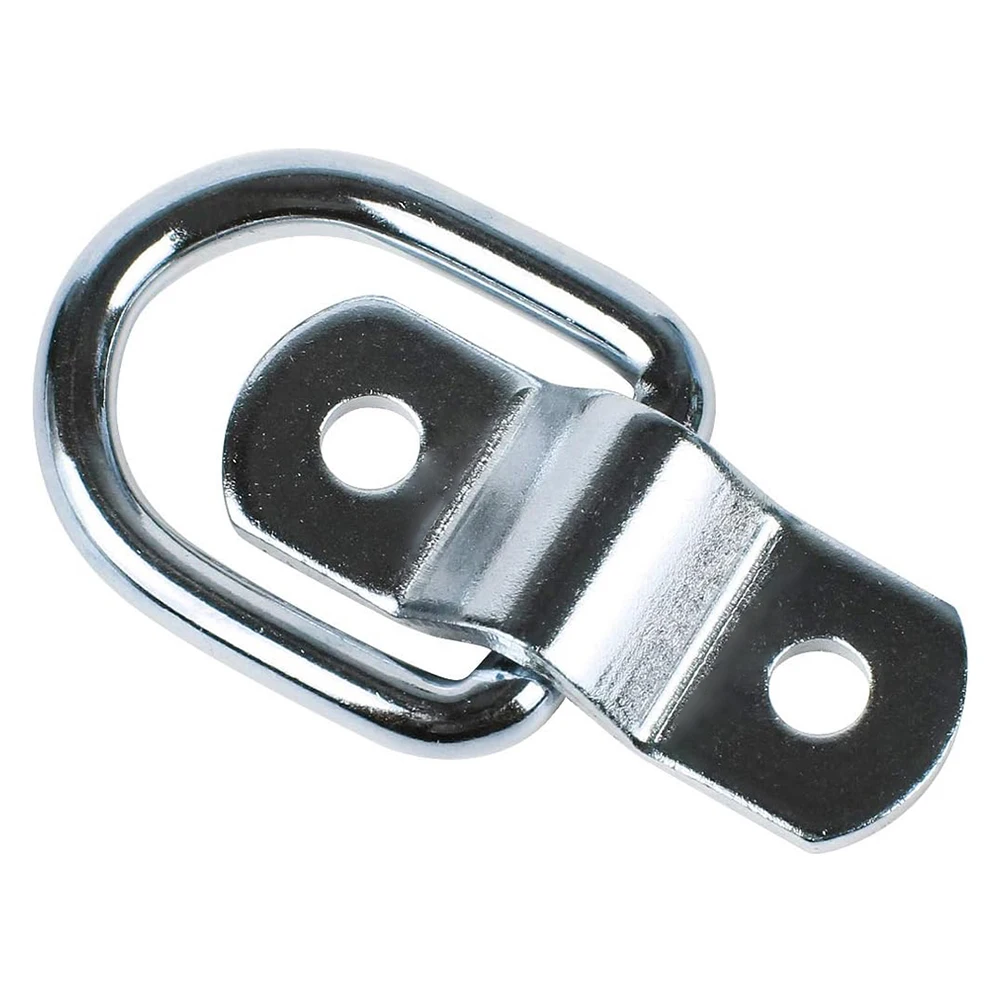 4-12Pcs D Rings Tie Down Anchors Ring Pull Hook Stainless Steel Lashing Ring Load Fit for Car Boat Cargo trailer Vehicles RV Van