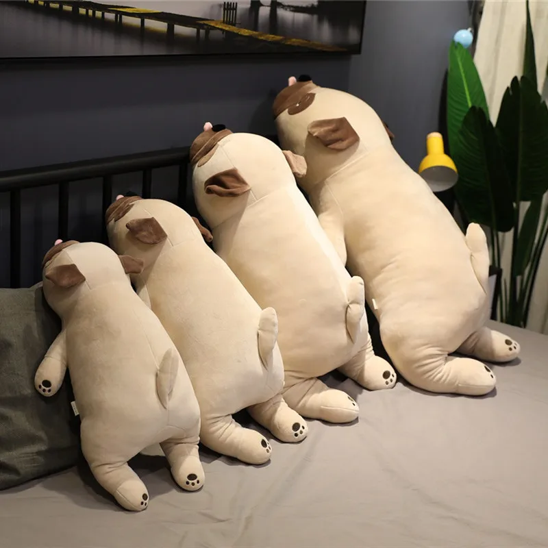 55cm-90cm Cute Animal Kawaii Pug Dog Plush Toys Sleep Pillow Kids Christmas Birthday Gift Child Girl Xmas Valentine's Gift 55cm-90cm Cute Animal Kawaii Pug Dog Plush Toys Sleep Pillow Kids Christmas Birthday Gift Child Girl Xmas Valentine's Gift