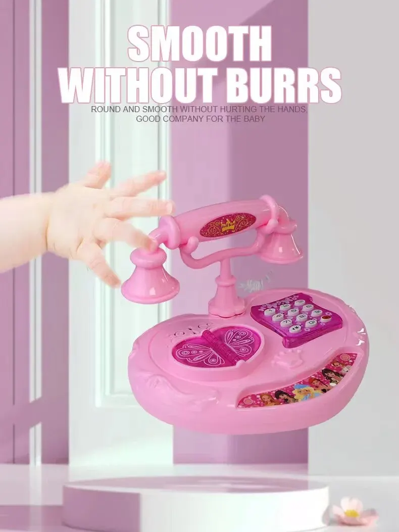 Children's Toys Simulation Telephone Landline Baby Music Mobile Phone Educational Early Education Toys 1pcs Children's Toys Simulation Telephone Landline Baby Music Mobile Phone Educational Early Education Toys 1pcs